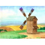 Moara de vant - set constructie din lemn